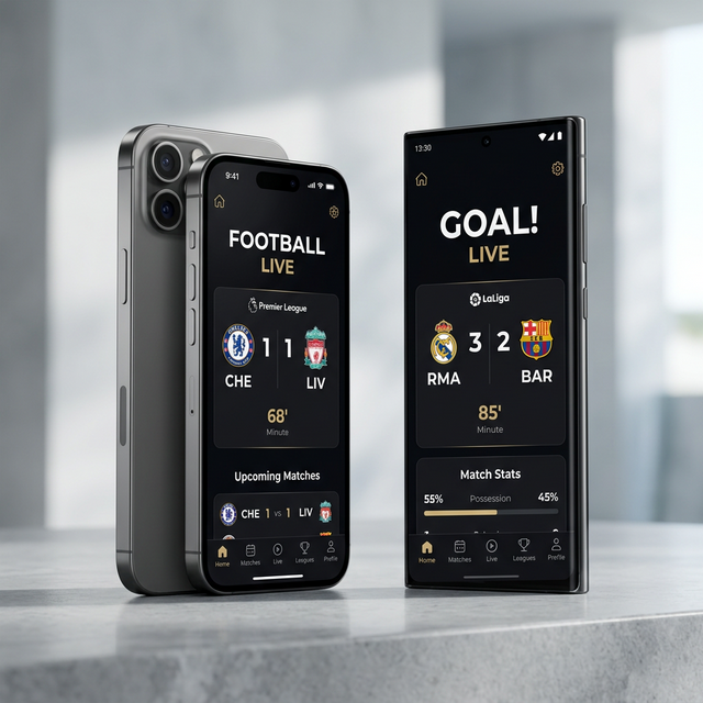 App on Android and iOS